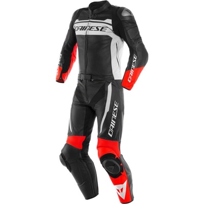 dvoudielna kombinéza Dainese MISTEL černá/bílá/červená