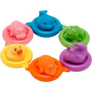 Vital Baby Играчки за баня цветни животни Vital Baby