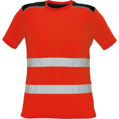 Cerva Knoxfield HI-VIS Pánske tričko červená XS