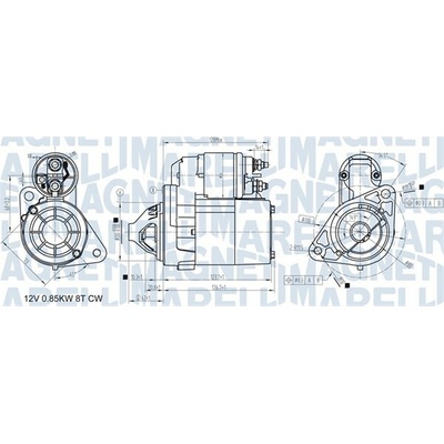 Štartér MAGNETI MARELLI 063721307010