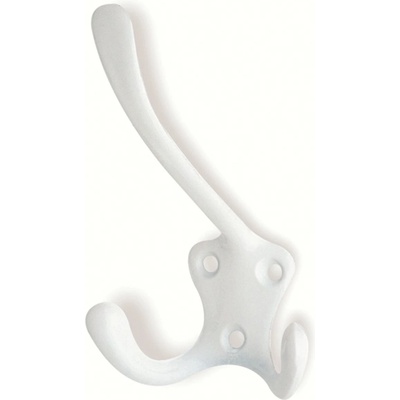 Háček 1131 kov bílý 108 mm x 76 mm x 88 mm
