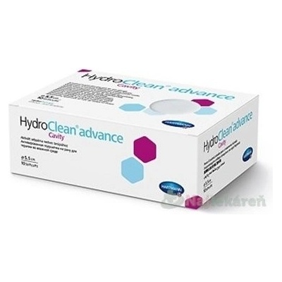 HydroClean advance Cavity vankúšik na rany kruh 5,5 cm 10 ks