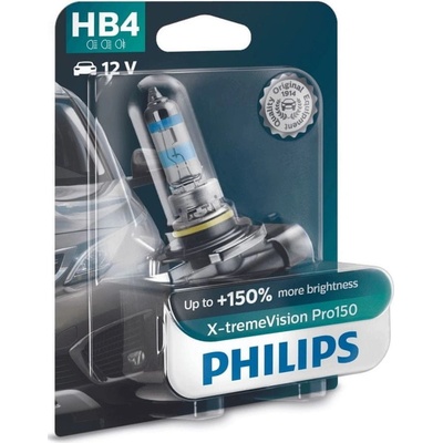 Philips X-tremeVision Pro150 HB4 12V 51W P22d