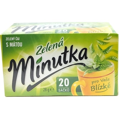 Minutka Zelený čaj s mätou 28 g