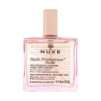 NUXE Huile Prodigieuse Florale Multi-Purpose Dry Oil Mултифункционално масло за коса и тяло 50 ml