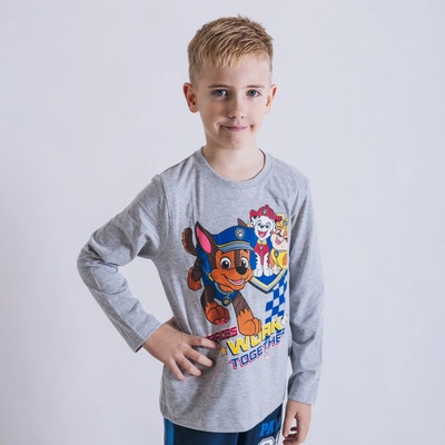 Tričko Paw Patrol Heroes sivé