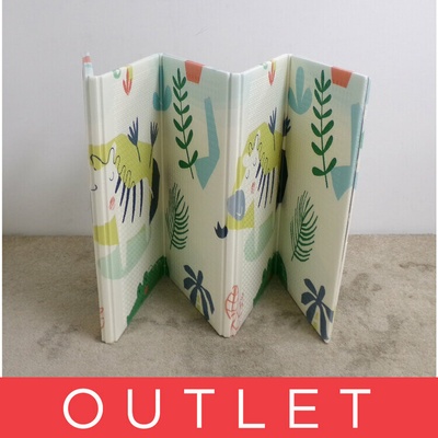 PETITE&MARS Podložka na hranie skladacia Campy Jungle&Hexagon