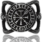 NNM пръстен Viking Vegvisir - SS8-723R