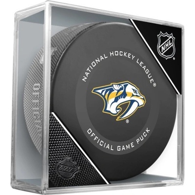 InGlasCo / Sherwood Fanúšikovský puk NHL Official Game Puck (1ks), Nashville Predators