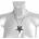 Leather & steel fashion нашийник Baphomet - LSF4 93