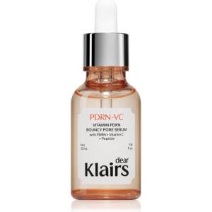 Dear, Klairs Vitamin PDRN Bouncy Pore Serum интензивен витаминен серум за минимизиране на порите 35ml