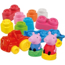 Clementoni Peppa Pig - vláček s kostkami