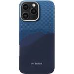 PITAKA Гръб Pitaka за iPhone 16 Pro Max, StarPeak, Luminous Case, Over the horizon, Син
