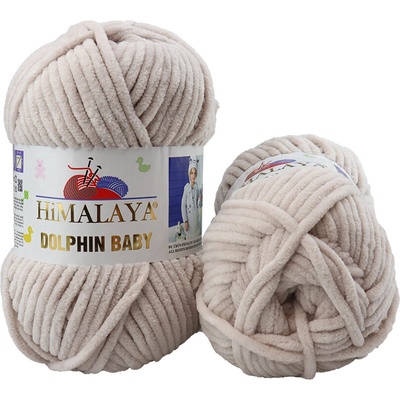 Himalaya příze Dolphin Baby 80342 smetanové kapučíno