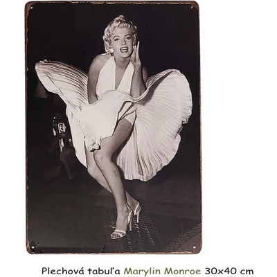 Retro tabuľa Marylin Monroe