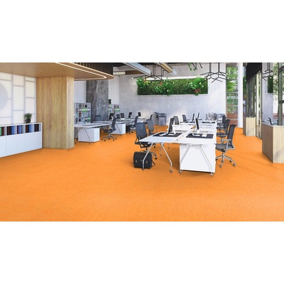 Forbo Marmoleum marbled real Golden saffron 3847 2 mm 2 bm