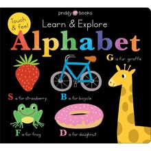 Learn & Explore: Alphabet kniha se slovy na anglická písmena