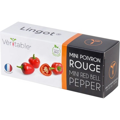 veritable Семена Червени Мини Камби VERITABLE Lingot® Red mini bell pepper Organic (VLIN-L5-Poi017)