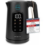 Emerio kettle stainless steel 1.7L - insulated double wall - temperature selection 40-100°C in 5°C steps - digital display with tea & keep warm function - 2200W - auto-off | WK-132229 (WK-132229) Електрически кани