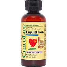 ChildLife Liquid Iron Tekuté železo Natural Bobule 118 ml