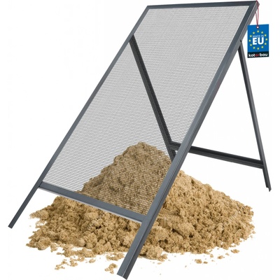 Stavební zdicí síto na zemní písek 4x4 mm 120 cm