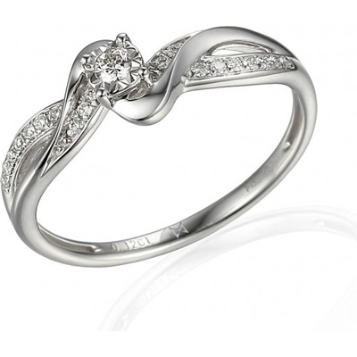 Gems diamantový prsten Zaira bílé zlato 585 38 1 7001.1B00.0.51.HSI.000