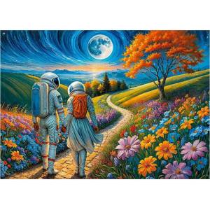 Cherry Pazzi - Puzzle Cosmic Love - 1 000 piese