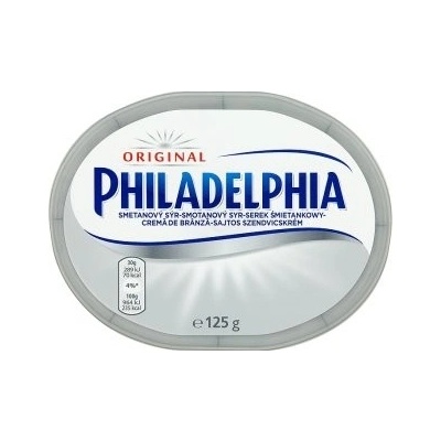 Philadelphia Original smetanový sýr 125g – Zboží Mobilmania