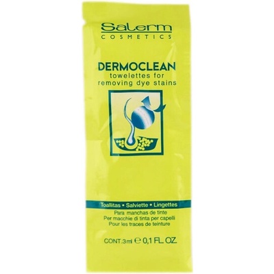 Salerm Dermoclean vlhčené čisticí ubrousky na pokožku 3 ml