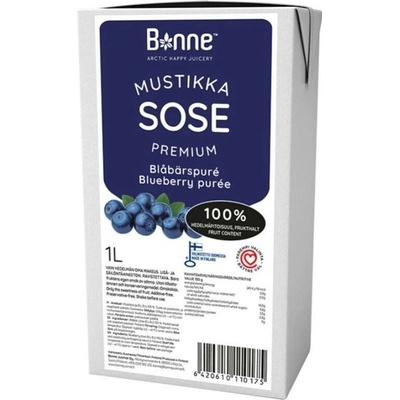 Bonne Ovocné pyré 100% Borůvka 1 l