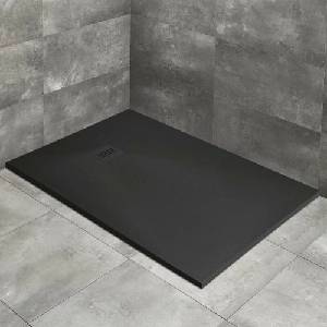 Radaway Kyntos F правоъгълно композитно душ корито 150x90 см черно (HKF15090-54)