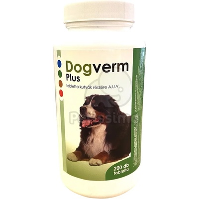 Dogverm Plus таблетки за кучета A. U. V. 200 бр