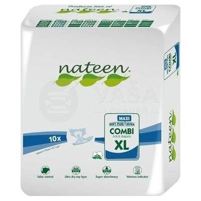 Nateen Combi Maxi XL Plienkové nohavičky zalepovacie 10 ks