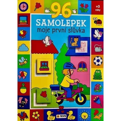 Sun Kniha plná samolepek Moje první slůvka
