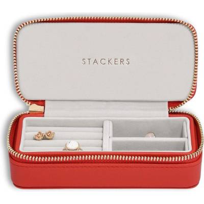 Stackers cestovní šperkovnice Red Medium Travel červená 76335