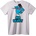 NOONEBRAND Тениска Mr Beast Лого - XL, White