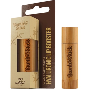 Bamboostick Hyaluronic Lip Booster, Vanilla Latte Балсам за устни унисекс 5ml