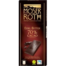 Moser Roth hořká 70% 125 g