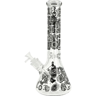 Super Heroes Skleněný bong Beaker Eco Green 35 cm – Zboží Dáma