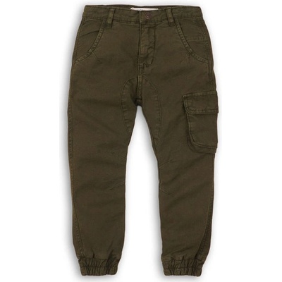 Minoti Kalhoty chlapecké kapsové YAY zelená