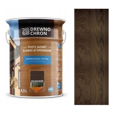 Drewnochron impregnát na dřevo extra palisandr 4,5L