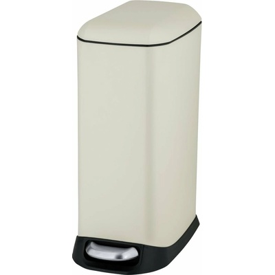 Wenko Krémový pedálový oceľový odpadkový kôš 20 l Design