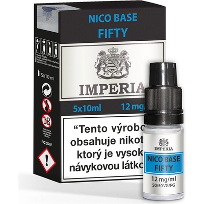 Imperia báza FIFTY PG50/VG50 12mg 5x10ml