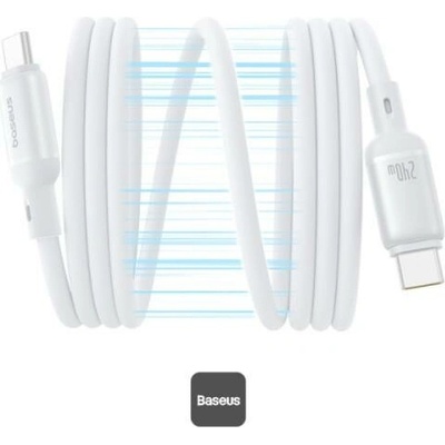 Baseus P10376800211-00 USB-C/USB-C, 1m, bílý
