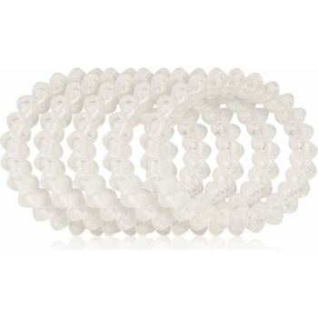 Brushworks Wonder Bobble gumičky do vlasov Clear 5 ks