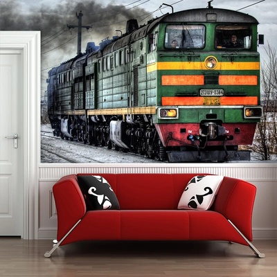 Sablio Tapeta Lokomotíva, rozmery 336x220 cm