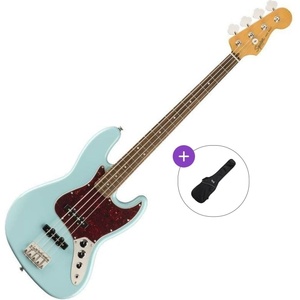 Squier Classic Vibe '60s Jazz Bass IL Basic SET Daphne Blue Електрическа бас китара