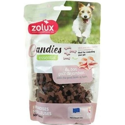 Zolux Pochoutka pes CANDIES kostičky šunkové 150 g