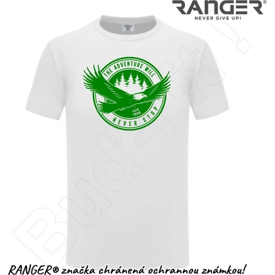 Tričko Ranger motív Poľovníctvo 15 zelená