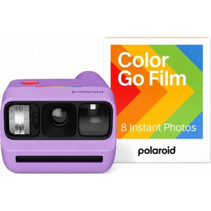 Polaroid Go Gen 3 Purple + Color Film Bundle (006654)